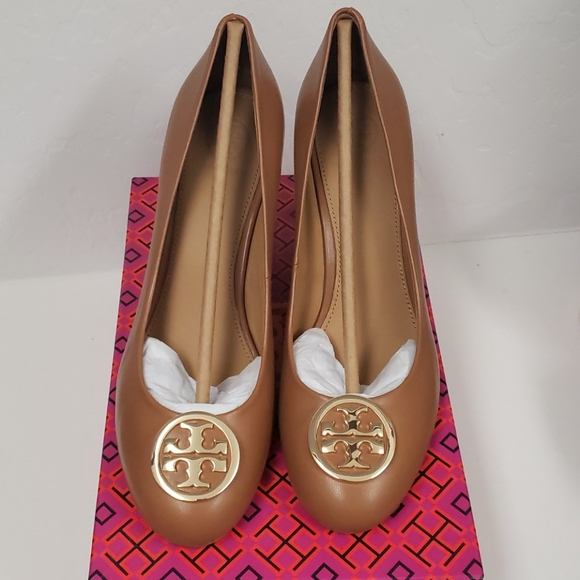 Tory Burch Shoes - NWT Tory Burch Benton Closed Toe Wedges